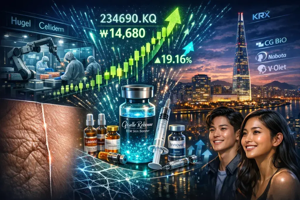 GC Green Cross Wellbeing Shares Surge 19% on ECM Skin Booster Launch