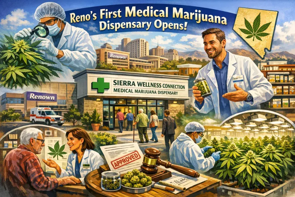 Sierra Wellness Connection Opens Reno's First Medical Marijuana Dispensary