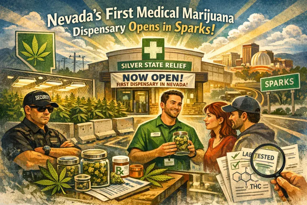 Silver State Relief Opens Nevada's First Medical Marijuana Dispensary in Sparks