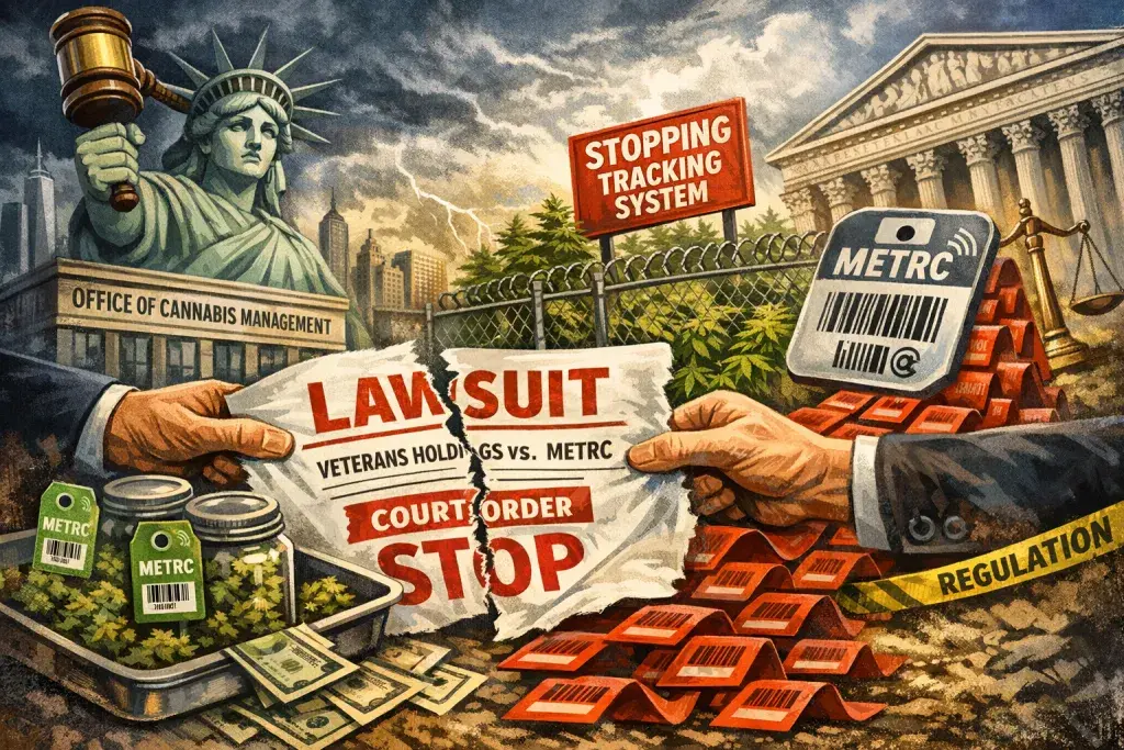 New York Cannabis Agency Faces Lawsuit Blocking Tracking System Rollout