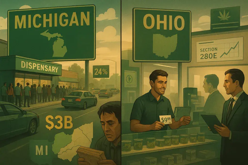 Michigan Leads Midwest Cannabis Sales, but Ohio Operators Are Capturing the Margins