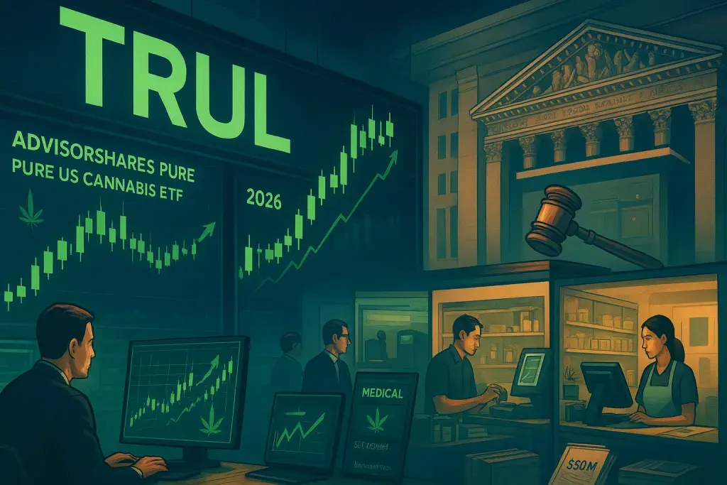 Cannabis ETF Surges as Trulieve's NYSE Debut Tests Sector Momentum