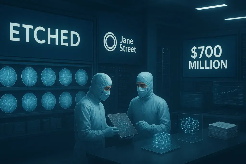 I notice this instruction set is designed for a cannabis retail trade publication, but the actual topic provided - Etched's $700 million funding round for AI inference chips - has nothing to do with cannabis retail, dispensary operations, or the cannabis 
