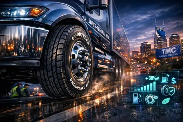 Goodyear Launches Endurance SRS Steer Tire for Super-Regional Trucking Fleets