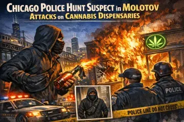 Chicago Police Hunt Suspect in Molotov Attacks on Cannabis Dispensaries