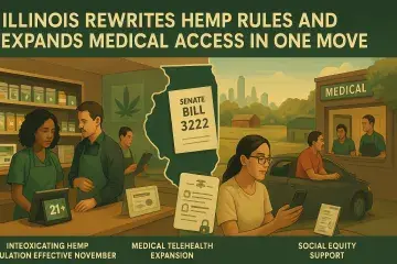 Illinois Rewrites Hemp Rules and Expands Medical Access in One Move